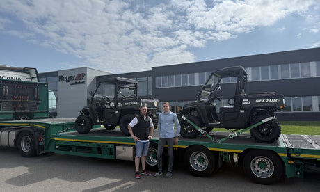 Gräber Vermietung erweitert Fuhrpark um elektrische HiSUN UTVs