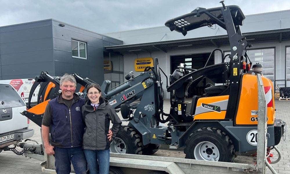 Ein neuer GiANT Hoflader geht ins Oberallgäu