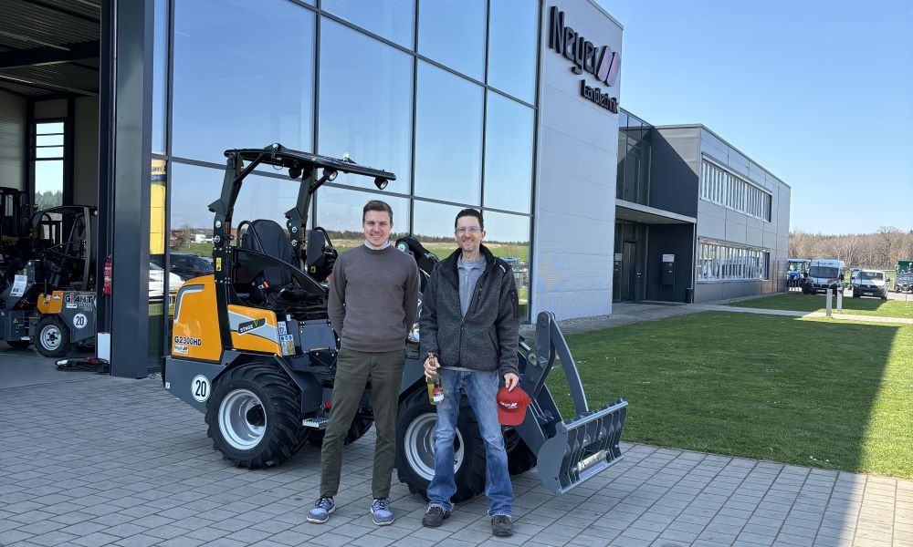 Neuer GIANT G2300 Radlader verstärkt den Betrieb Langer
