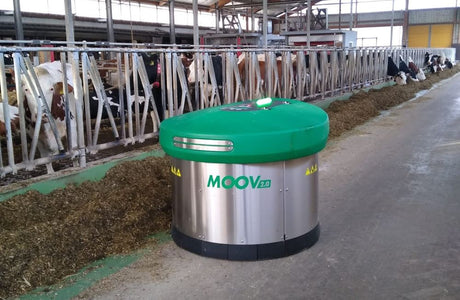 Automatisch Futteranschieben in zwei Futtergängen mit dem JOZ MOOV 2.0