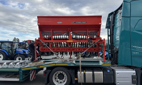 Neue KUHN Integra Sämaschine geht zum Weingut Sauer in Offenheim