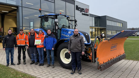 Ein weiterer New Holland Kommunal-Schlepper für die Stadt Bad Waldsee