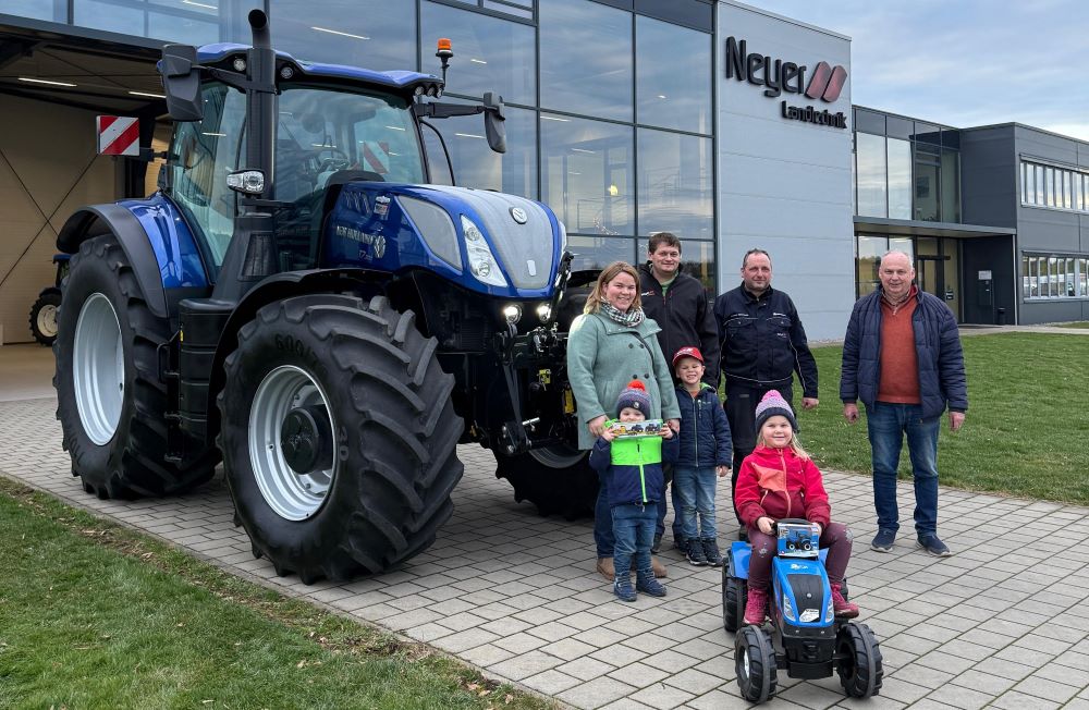New Holland T7.300 geht an die Sauter GbR