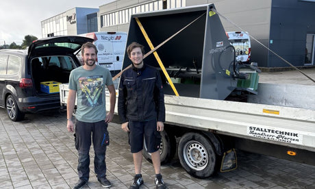 Neue Technik von Mehrtens für den Einsatz im Stall