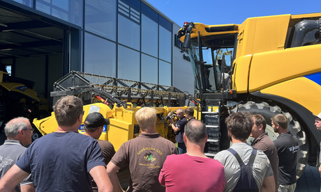 Ernteauftakt 2026 bei Neyer Landtechnik: Den neuen New Holland CX7.90 Mähdrescher live erleben