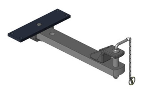 Barre d'attelage NRS. JD 5M 5070M-5115M / 5R 5090R-5125R