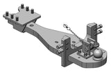 KRAMP Heavy Duty Drawbar K80 JD 6230R, 6250R SET 009603880SETA17