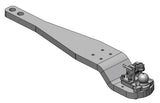 KRAMP Heavy Duty Drawbar K80 JD 8R 8270R-8400R Cat. 3 gekröpft 009644040A17