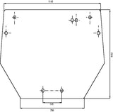 KRAMP Heckscheibe oben 001062650N
