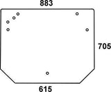 KRAMP Heckscheibe 001077190N