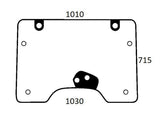KRAMP Frontscheibe oben 001422910N