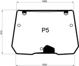 KRAMP Frontscheibe aufstellbar 001439670N