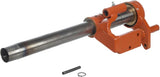 Share handle with toothed washer and attachment on the left