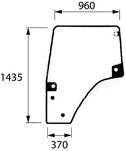 KRAMP Türscheibe 001687430N