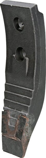 KRAMP Grubberspitze 260x80x20mm, gehärtet, gekrümmt, 2 Löcher, passend für Horsch 00311069KR