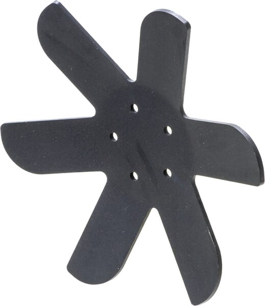 Spade disc, left, 460x8 mm, 5 holes