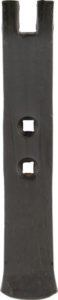 KRAMP Grubberspitze 285x8mm, gekrümmt, 2 Löcher, passend für Horsch 00311102KR