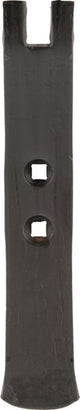 KRAMP Grubberspitze 285x8mm, gekrümmt, 2 Löcher, passend für Horsch 00311102KR