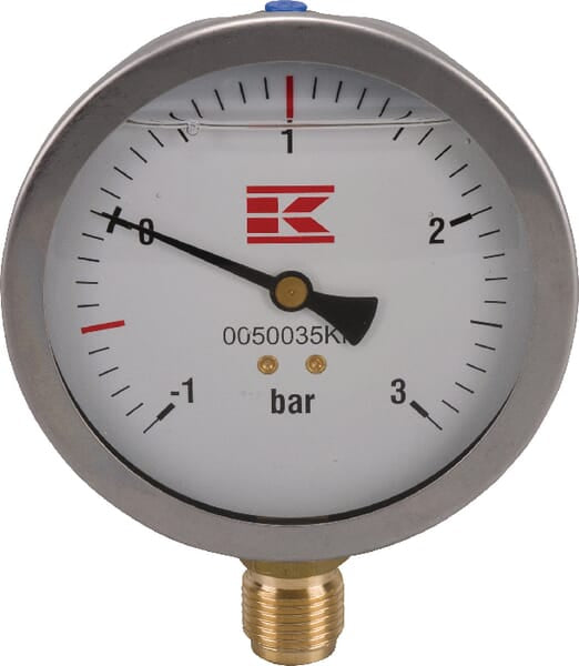 KRAMP Manometer 1/2" 100 mm+Glyzerin 0050035KR