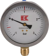 KRAMP Manometer 1/2" 100 mm+Glyzerin 0050035KR