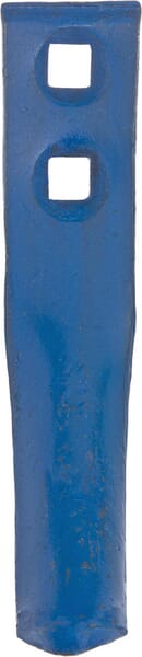 Cultivator tip 155x35x8mm, curved, 2 holes, suitable for Marsk Stig
