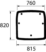 KRAMP Dachlukenscheibe 01064760N