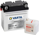 KRAMP Batterie 6V 11Ah 80A Powersports Freshpack VARTA 011014008I314PS