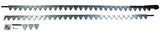Sectional knife complete NH 15'