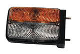 KRAMP Richtungs- und Positionslicht  , vorne, rechteckig, 12V, gelb / transparent, angeschraubt, 128x57x80mm, Cobo 03213000