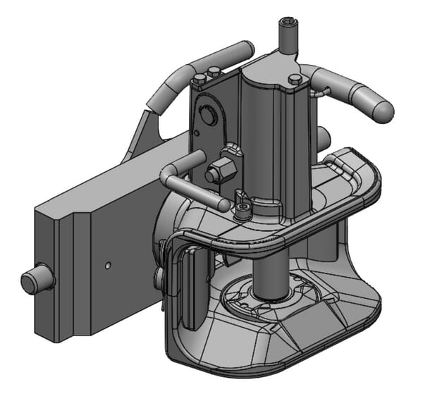 KRAMP Anhängerkupplung 314mm S30 033141221A02