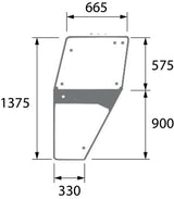 KRAMP Kabinenscheibe 04347340N