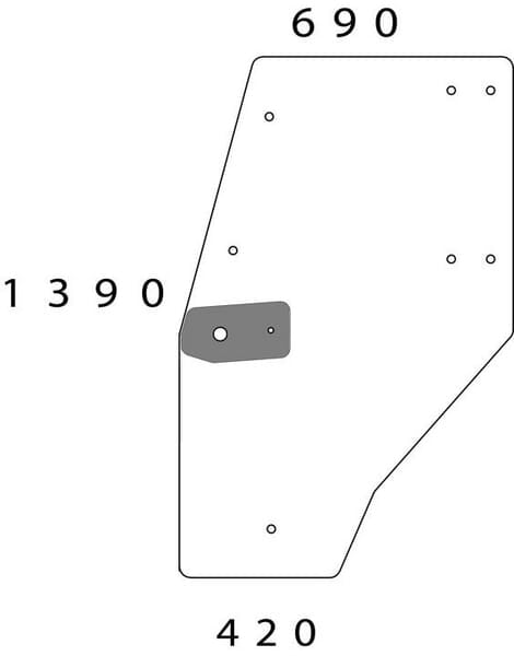 KRAMP Türfenster 04352848N