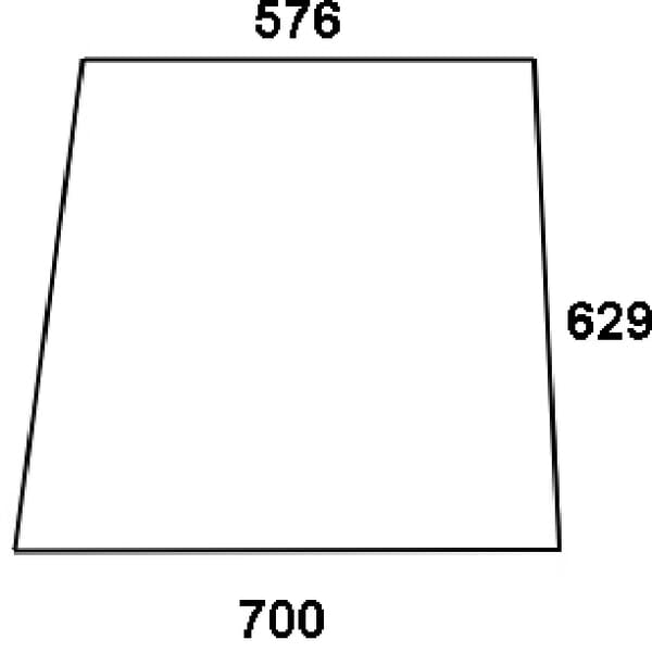 KRAMP Kabinenscheibe 04354136N