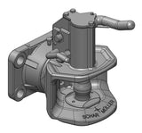 KRAMP Anhängerkupplung mit Flansch 140x80mm M20 K2 A11 (Ø38mm) 05141302A02