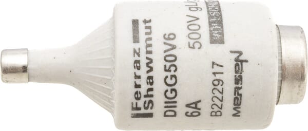 KRAMP Sicherung 500V 6A Länge 50mm Non Original - 5 Stück 06ATDTII