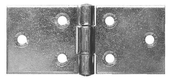 Flat hinge 63 x 150 mm