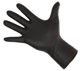 Kerbl Nitrilhandschuhe Long Black 300mm, 50 Stück, Größe XXL 15324