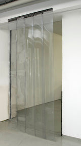 Kerbl PVC-Streifenvorhangset 300 transparent 300x3mm, 225cm 291162
