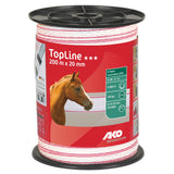 AKO Band TopLine, 200m, 20mm, weiß/pink, 6x0,25mm TRICOND 449599