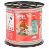 AKO Band Top Line Plus, 500m, 10mm 4x0,3TriCond, weiß/rot 4491505