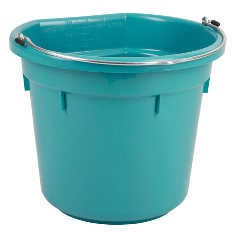 Kerbl Futter-u. Wassereimer FlatBack ca. 20l, aquamarin 323558