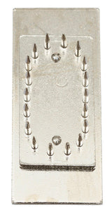 Kerbl Ziffer für Schlagst. 40mm mit Grundplatte 1968