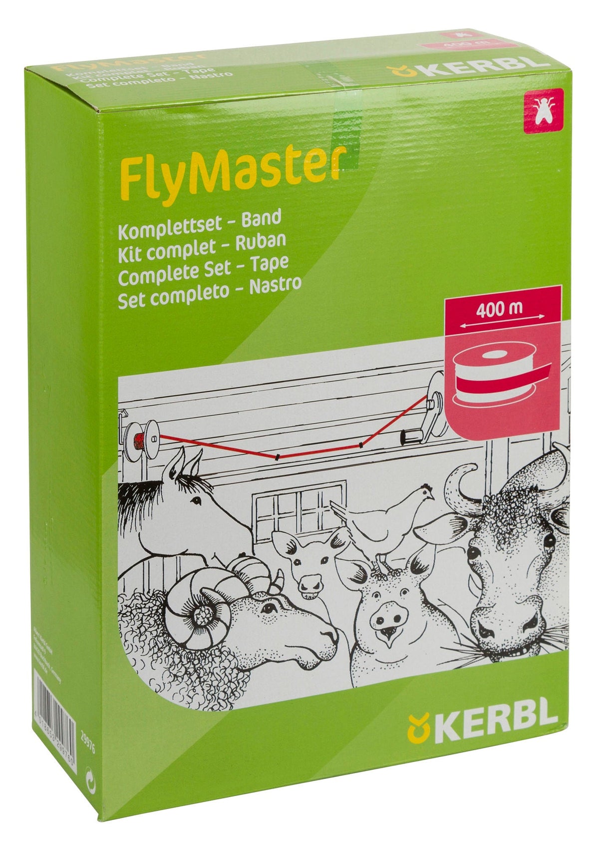 Kerbl Flymaster Fliegenband Komplettset 400 m 29976