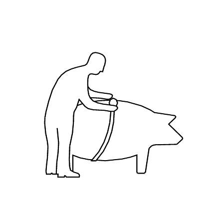 Kerbl Viehmaßband Animeter im Kunststoffgehäuse 219