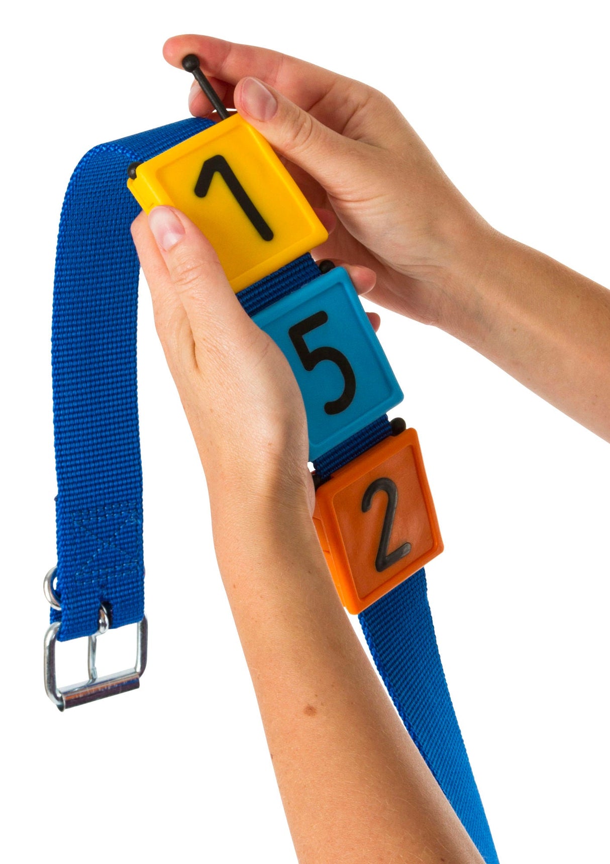 Kerbl Halsbandnummer DUO, 1-stellig Nr. 1 gelb 1 Stück 209421