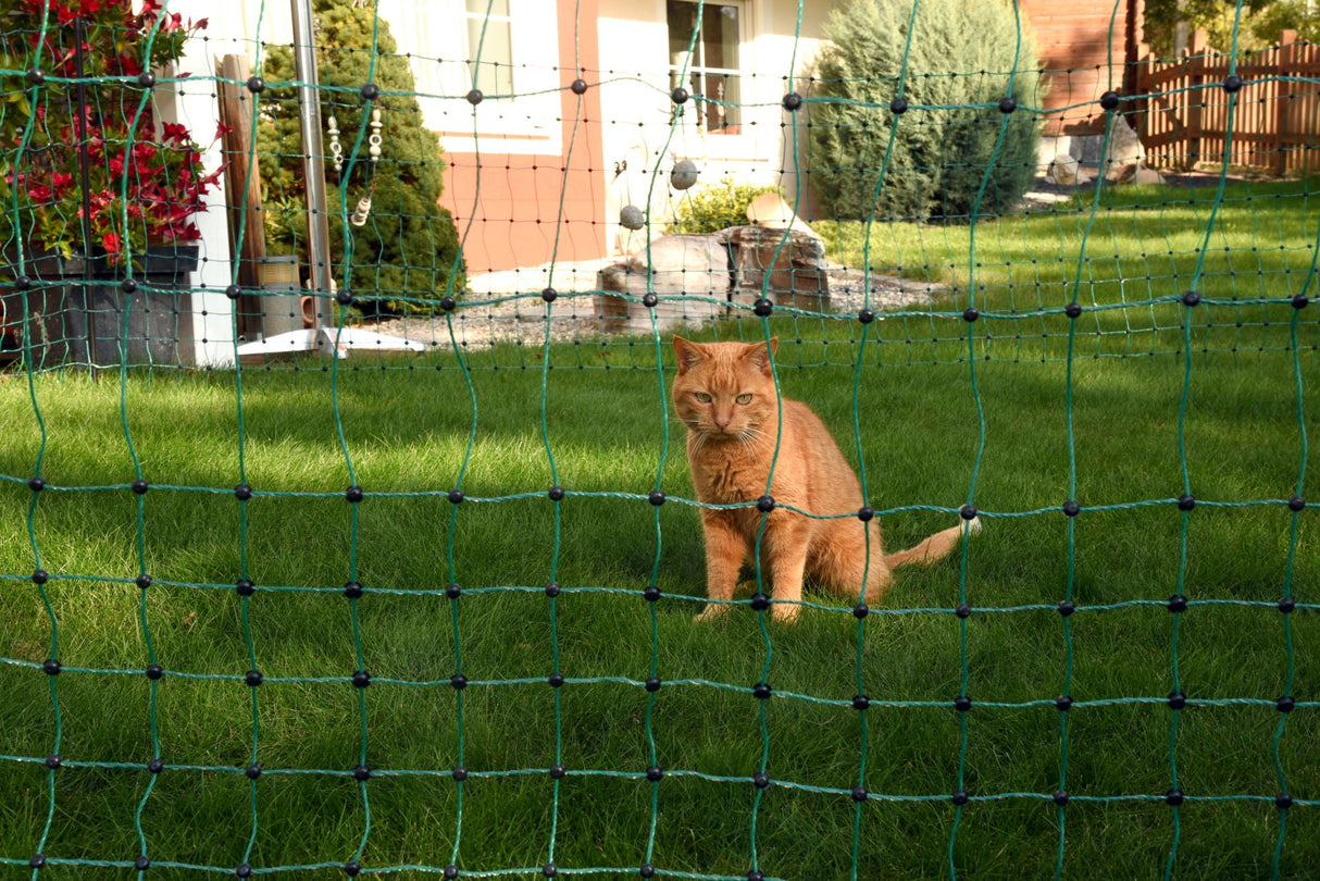 AKO Katzennetz 25m, 9 Pfähle, Einzelspitze 292199