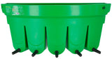 Kerbl Kälbertränkewanne Multi Feeder 5 Abteilen, m.Sauger Big Softy 14204