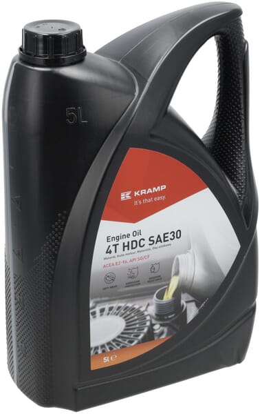 KRAMP Motoröl, HDC SAE30, 5l - 1 Kanister - 10621005WEKR