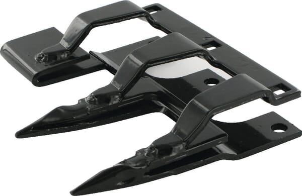 Schumacher Führungsdreifachfinger, 12mm, schwarz, passend für John Deere 1072101