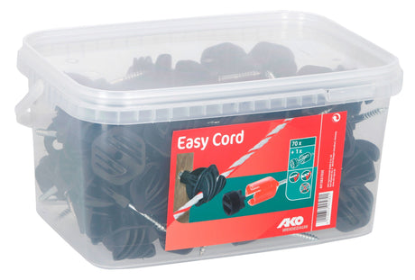 AKO EASYCord Seilisolator 70Stk.Eimer, incl.Einschrauber 441382/703E